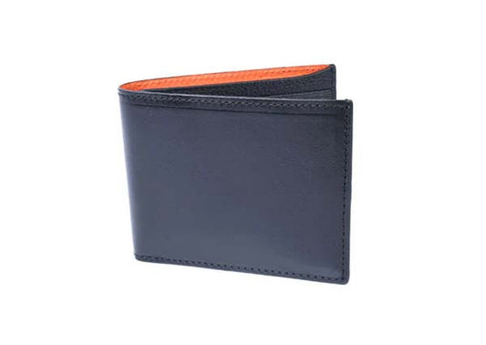 Martin Dingman Edward Leather Billfold Wallet in Black