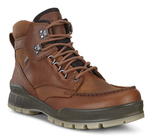 Ecco Track 25 High Leather Boot in Bison/Bison