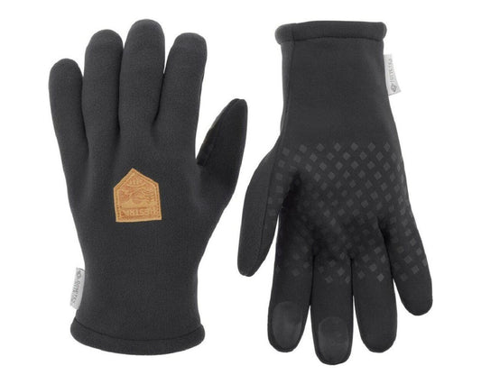 Hestra Mens Infinium Fleece 5-Finger Glove in Black