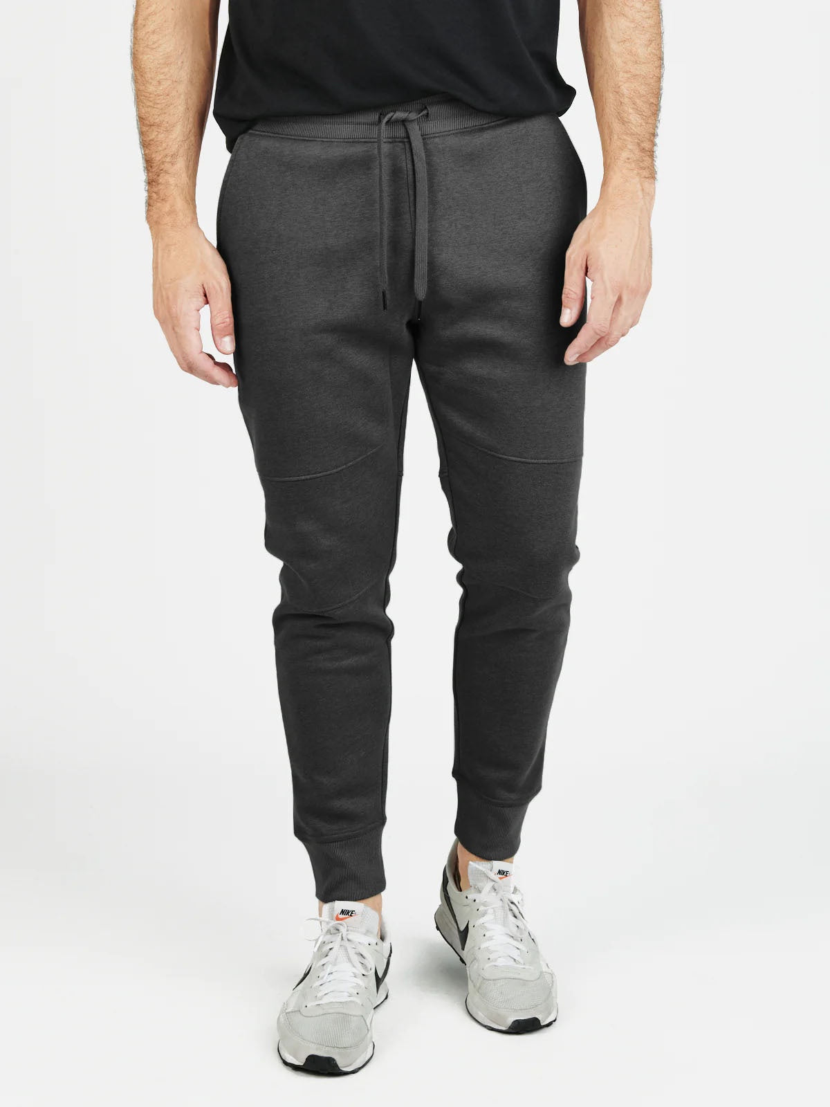 TASC Mens Legendary Heavyweight Fleece Jogger in Iron