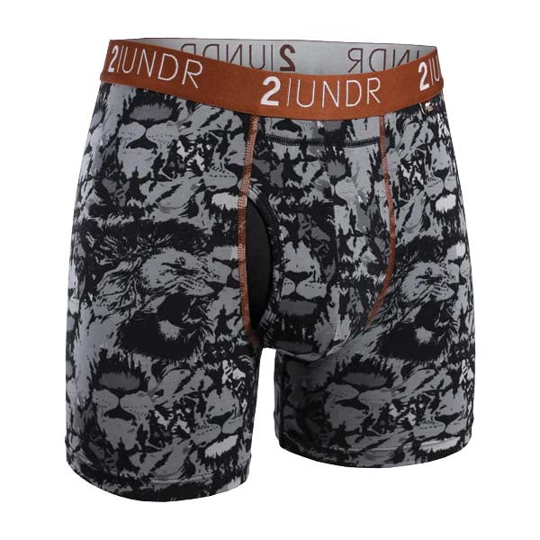 2 UNDR Swing Shift 6" Boxer Brief in Loin King
