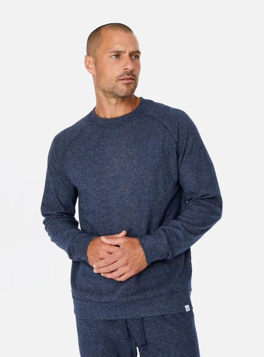 7 Diamonds Generation Crewneck Pullover in Navy