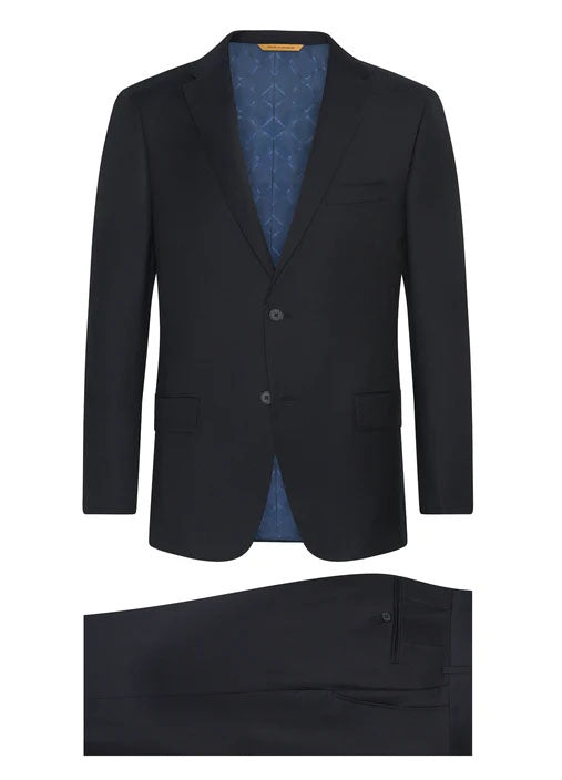 Hickey Freeman A Fit Infinity Suit in Navy