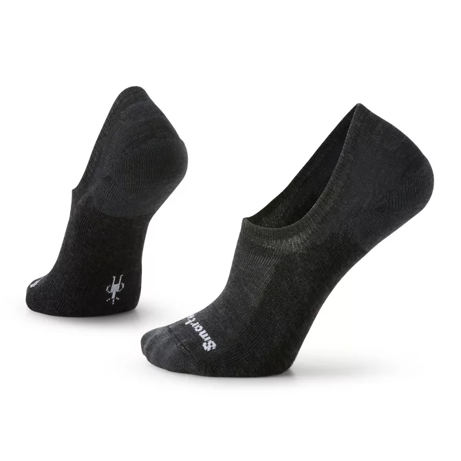 Smartwool Mens Everyday Cushion No Show Sock in Charcoal