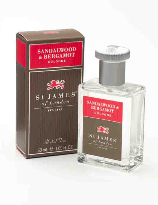 St James Sandalwood & Bergamot 50ml Cologne