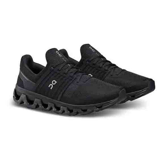 On Running Mens Cloudswift 3 AD Lightweight Shoe in All Black
