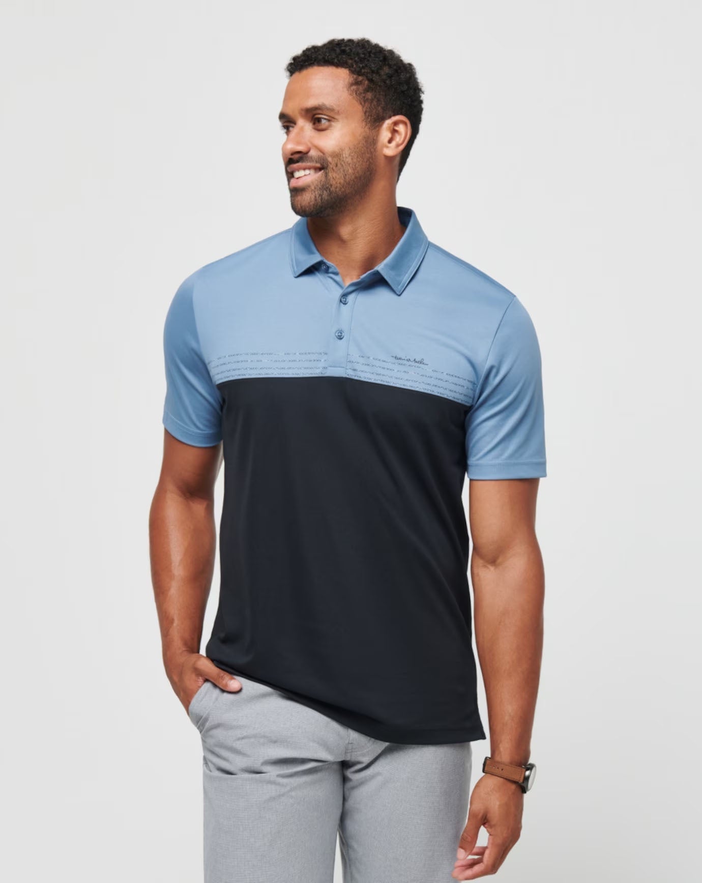 Travis Mathew Taxiway Polo in Coronet