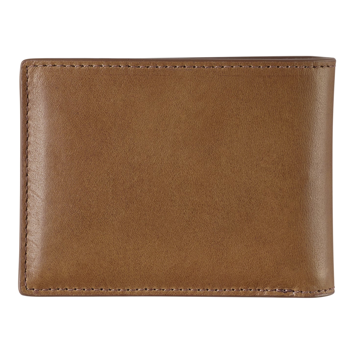 Johnston & Murphy Rhodes Billfold Wallet in Tan Full Grain Leather