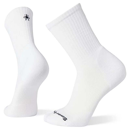 Smartwool Mens Athletic Targeted Cushion Crew Socks in White
